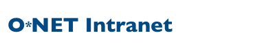 O*NET Intranet